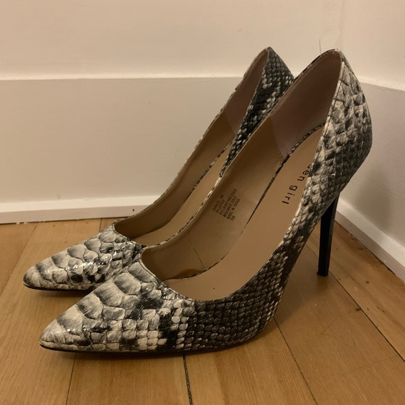 Madden girl faux snake skin heels size 9 - Picture 1 of 4